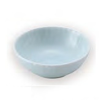 青白磁　二重菊浅千代口