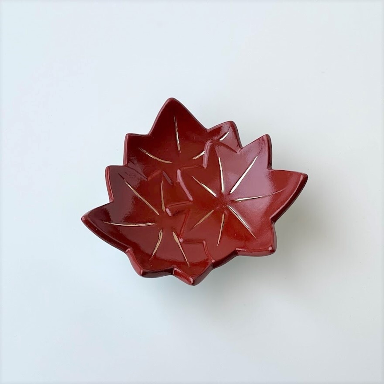 赤巻金線紅葉三ッ足珍味入