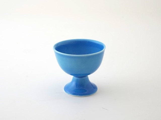 浅葱交趾高台小付