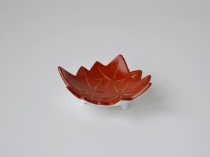 赤巻金線紅葉三ッ足珍味入