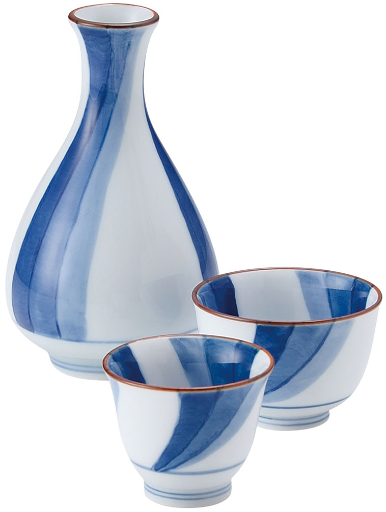 捻流水紋小盃※徳利・中盃別売