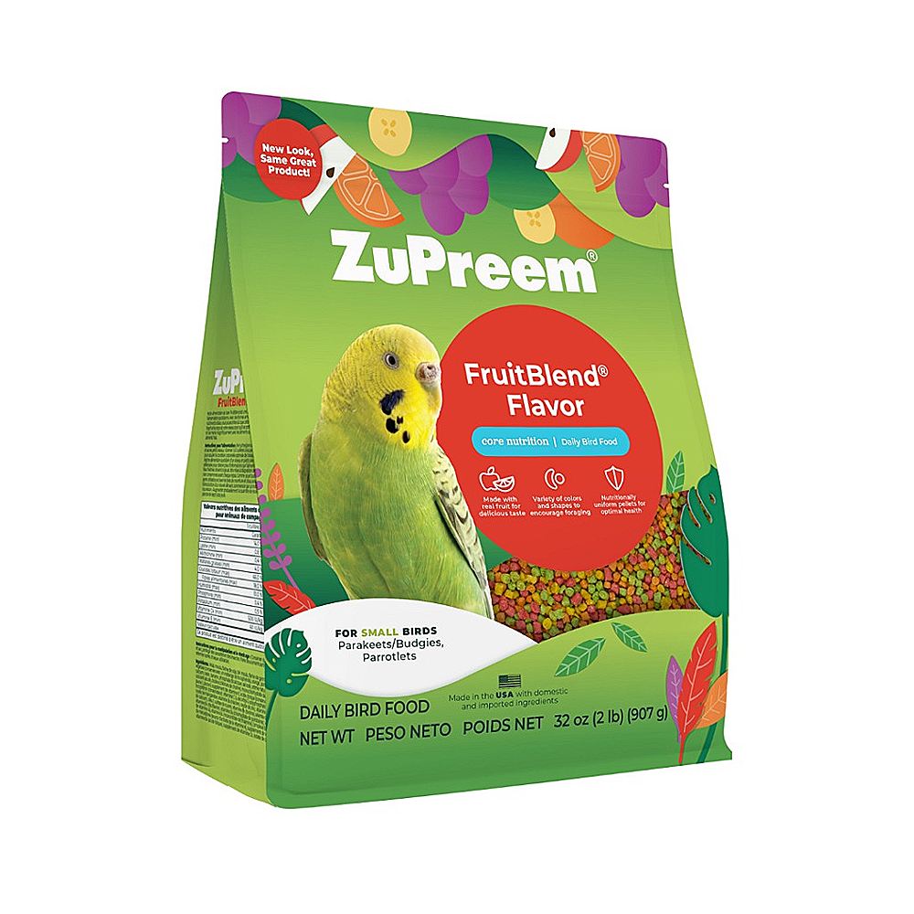 ズプリーム フルーツブレンド S セキセイインコ用 907g