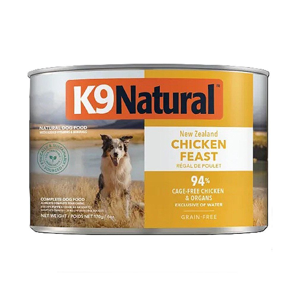 K9Natural プレミアム缶 チキン・フィースト 170g