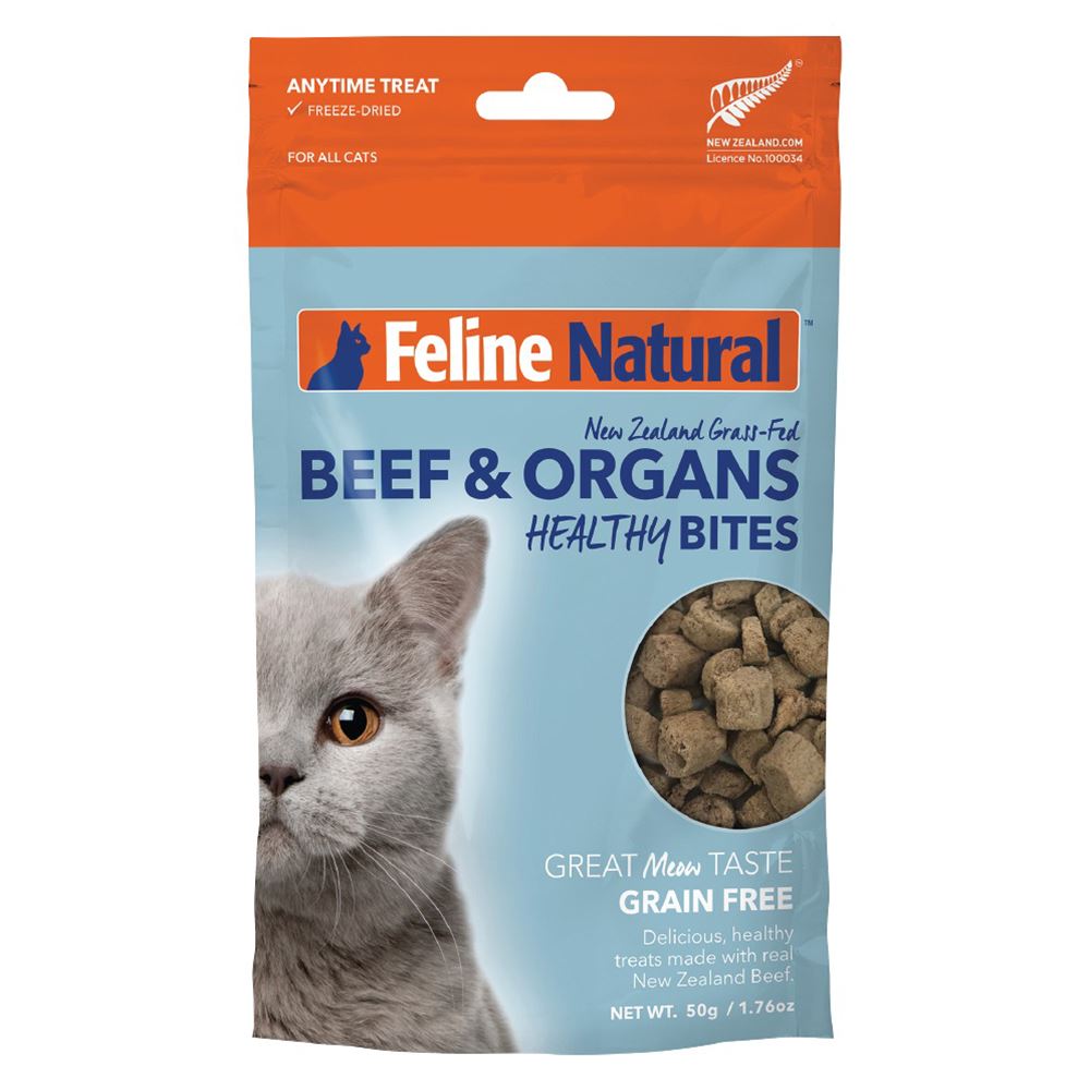 Feline Natural ビーフ・トリーツ 50g