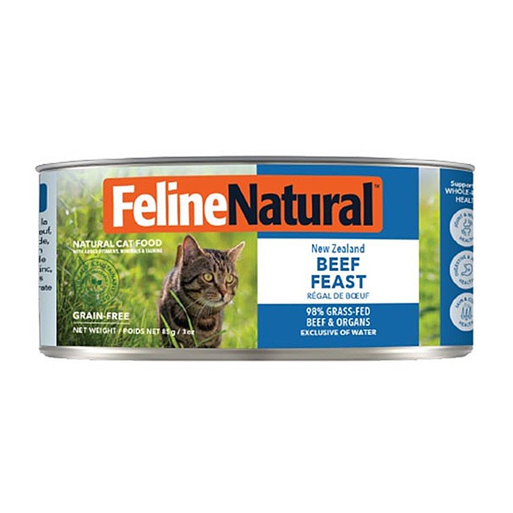 Feline Natural プレミアム缶 ビーフフィースト 85g