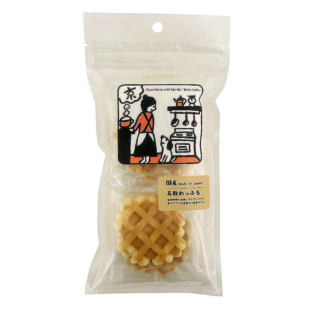 ボンルパ 五穀わっふる 4枚