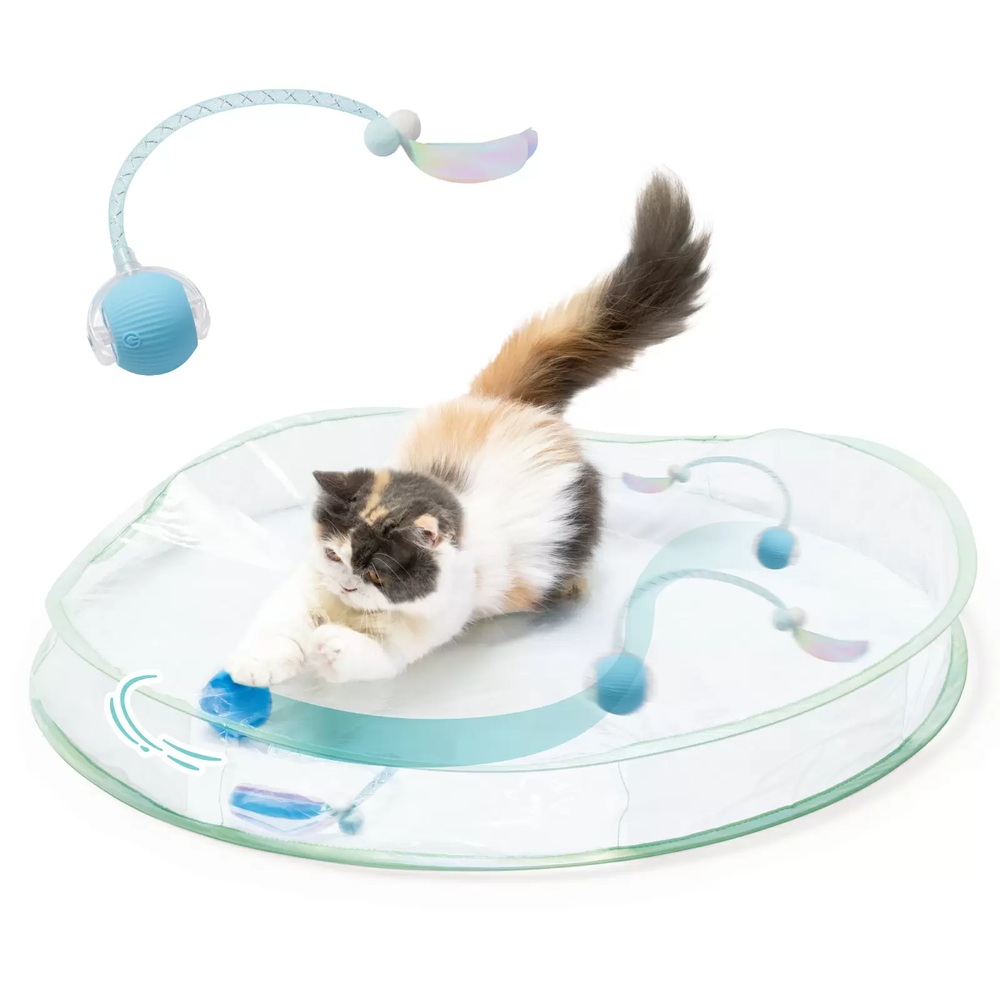 猫壱 キャット電動トイ クリア