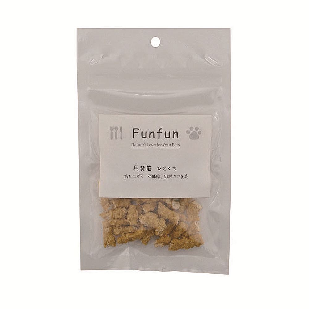 トライアングル ファンファン 馬背筋 ひとくち 30g