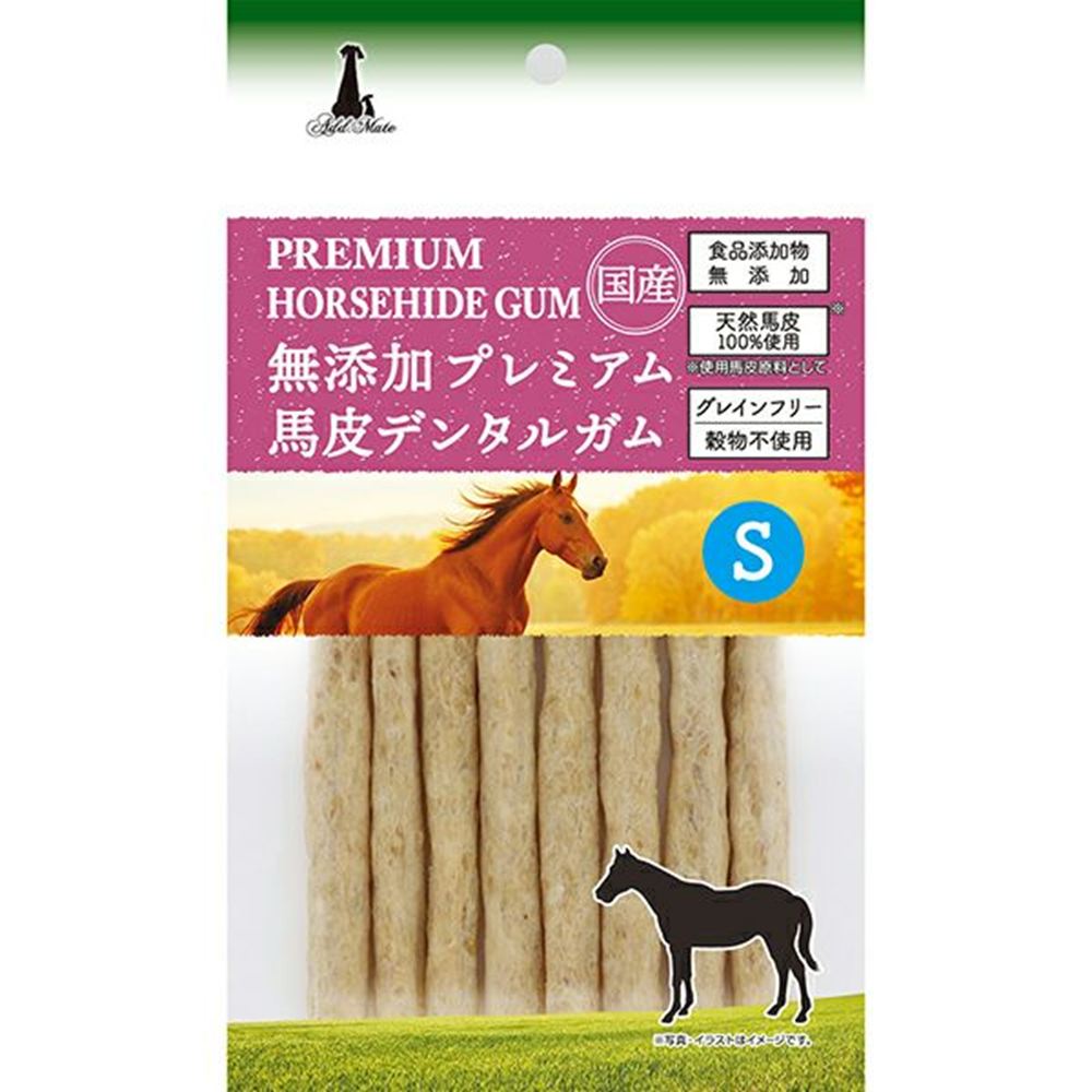 ペティオ アドメイト 馬皮デンタルガム S 8本入