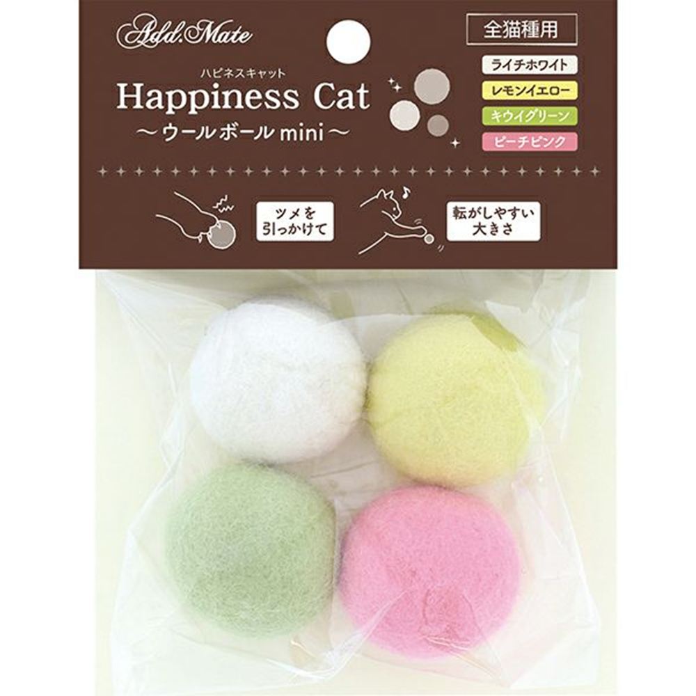 ペティオ アドメイト ウールボールmini  4個入セット