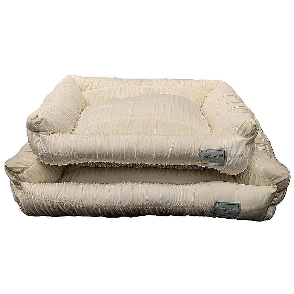 P2 ゆきごこちスクエアベッド アイボリー