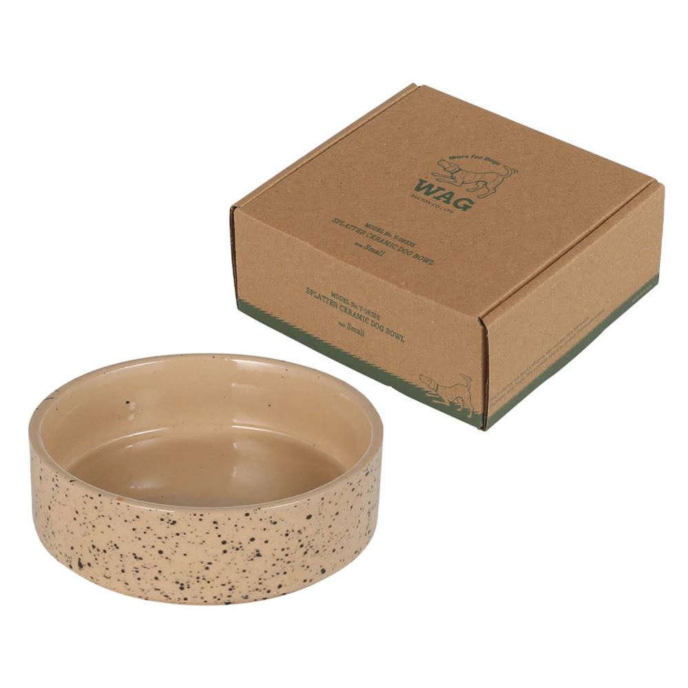 ダルトン ディーワグ スプラッター セラミックドッグボウル