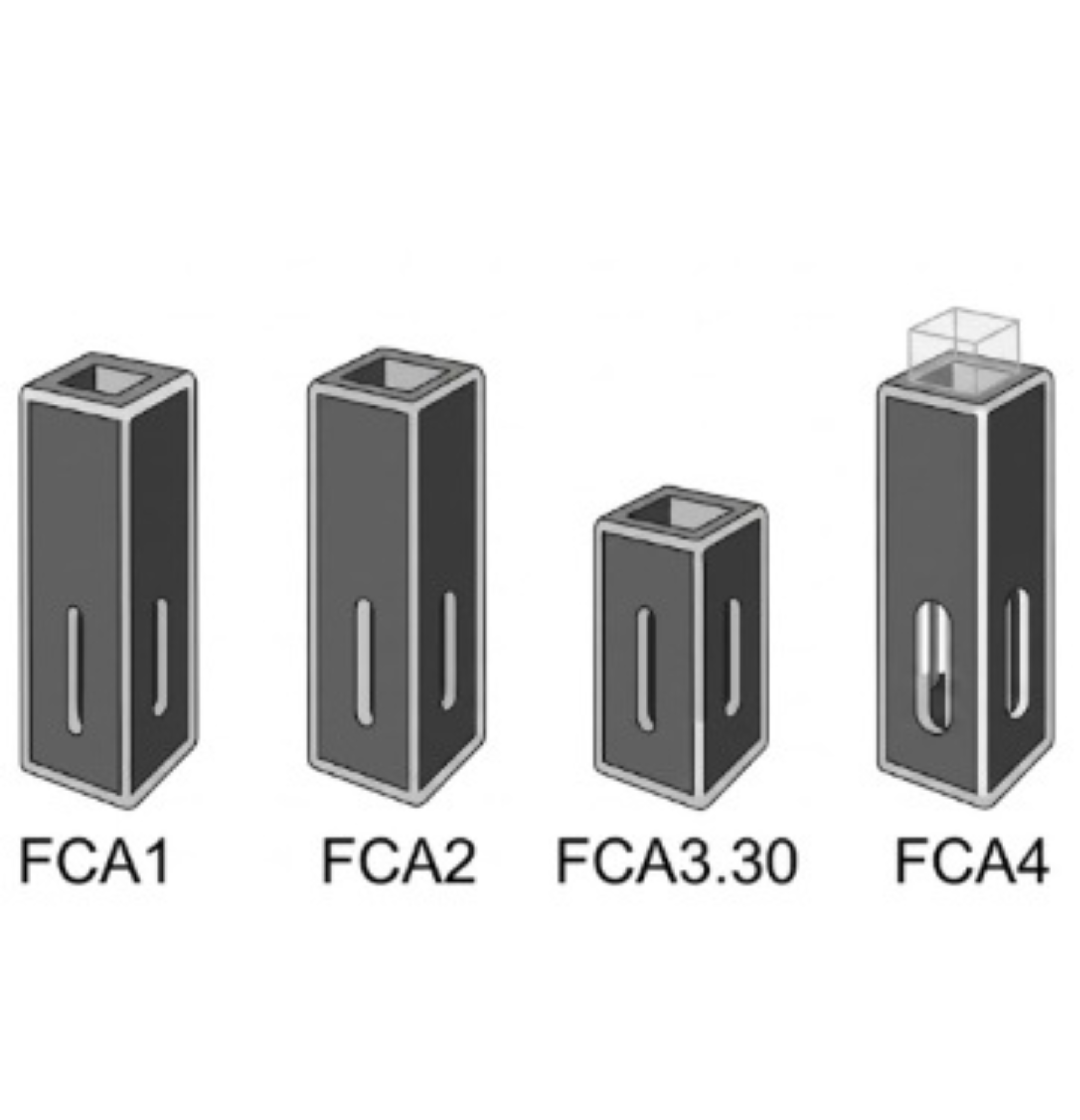 Type 3 & 23用FCAアダプター Type FCA