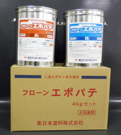 フローンエポパテ　４ｋｇ缶セット　６，７００円(税抜)～