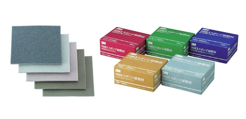 ３Ｍスポンジ研磨材ミディアム　１０枚入　１，９２０円(税抜)～
