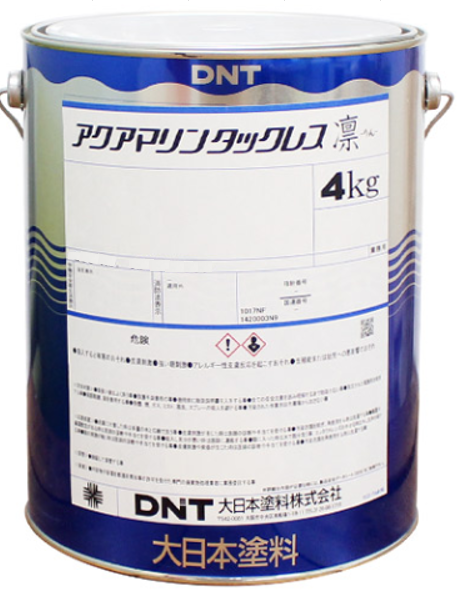 アクアマリンタックレス凛　４ｋｇ缶　８，６３０円(税抜)～