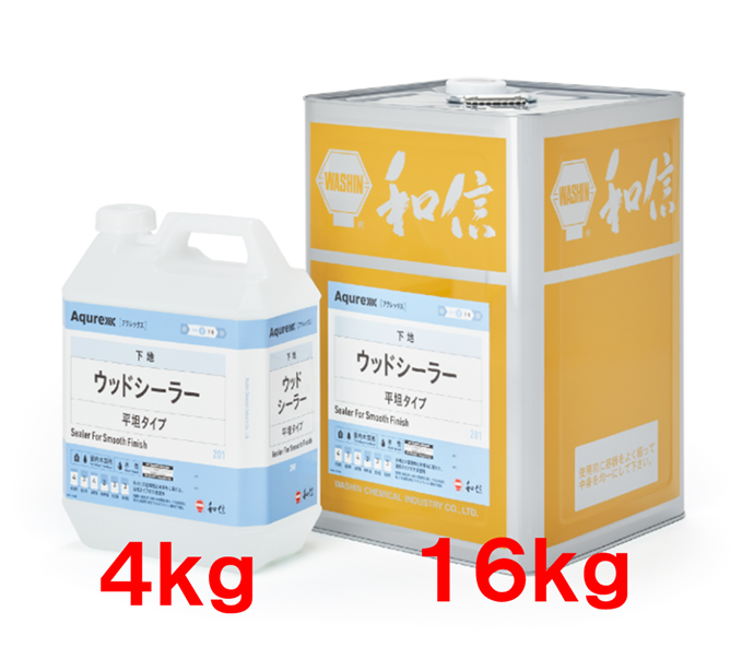 アクレックス　ウッドシーラー　１６ｋｇ缶、４ｋｇ缶　８，２００円(税抜)～