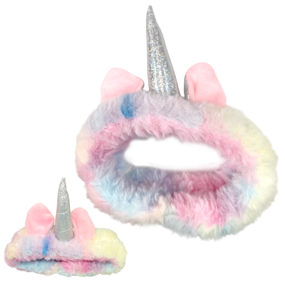 ［パリスキッズ］ユニコーン ターバン ヘアバンド アニマル 動物 ヘアアクセサリー