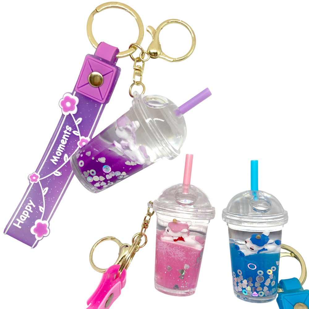 『KFD-145/146/147』ユニコーン ぷかぷか ドリンク キーホルダー 参考上代600円(税抜)