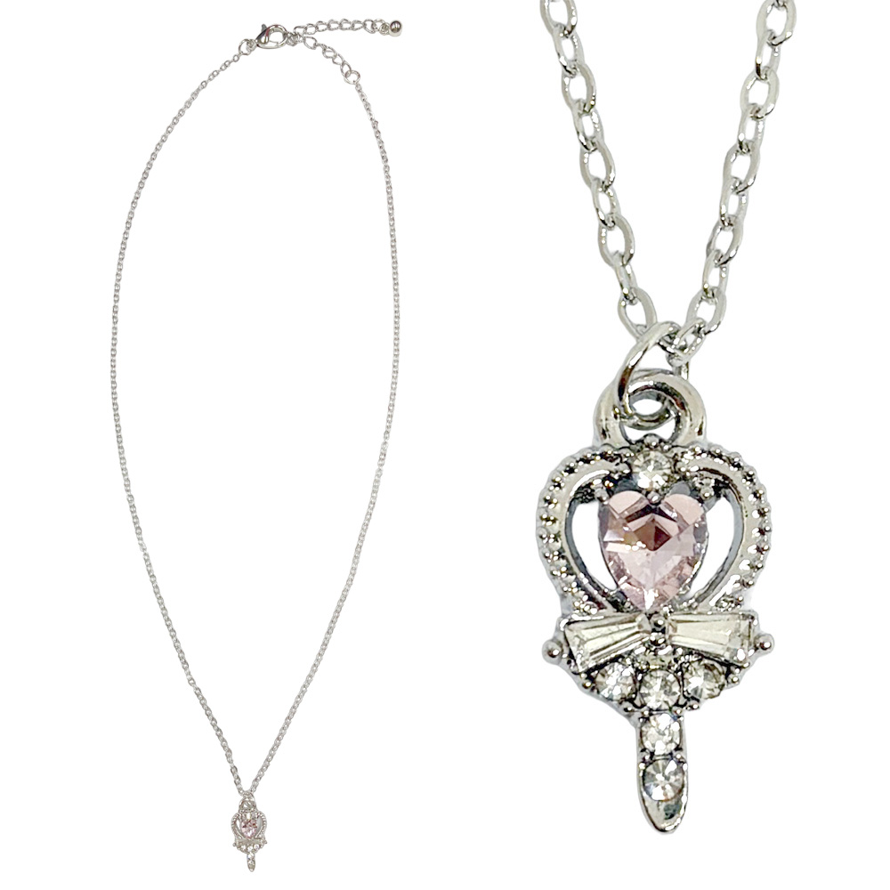 ハート ステッキ ネックレス ペンダント チェーン レディース 卸 仕入れ