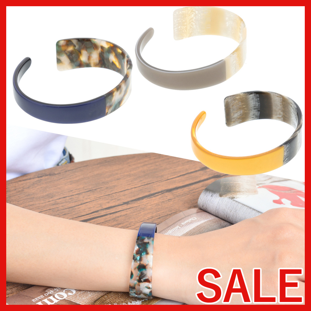 【セール SALE】バイカラーマーブルCバングル
