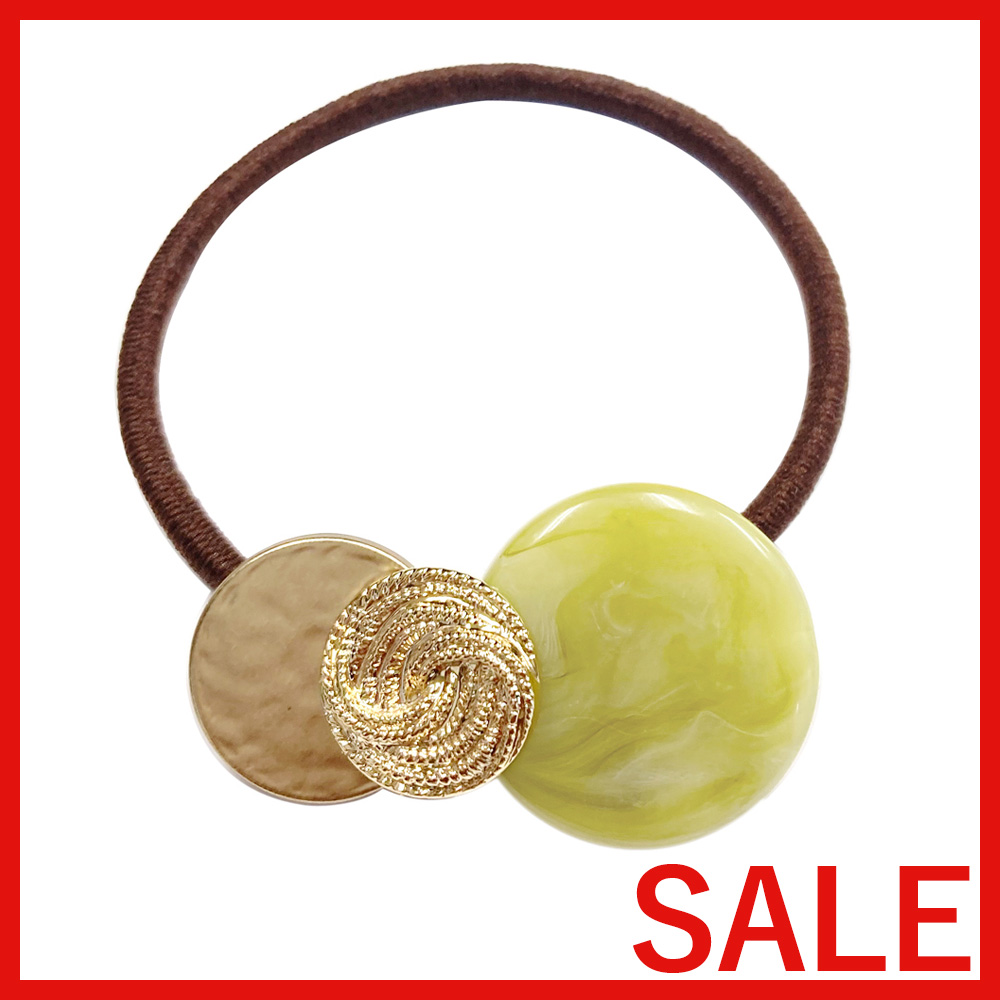 【セール SALE】ミックスサークルモチーフヘアゴム
