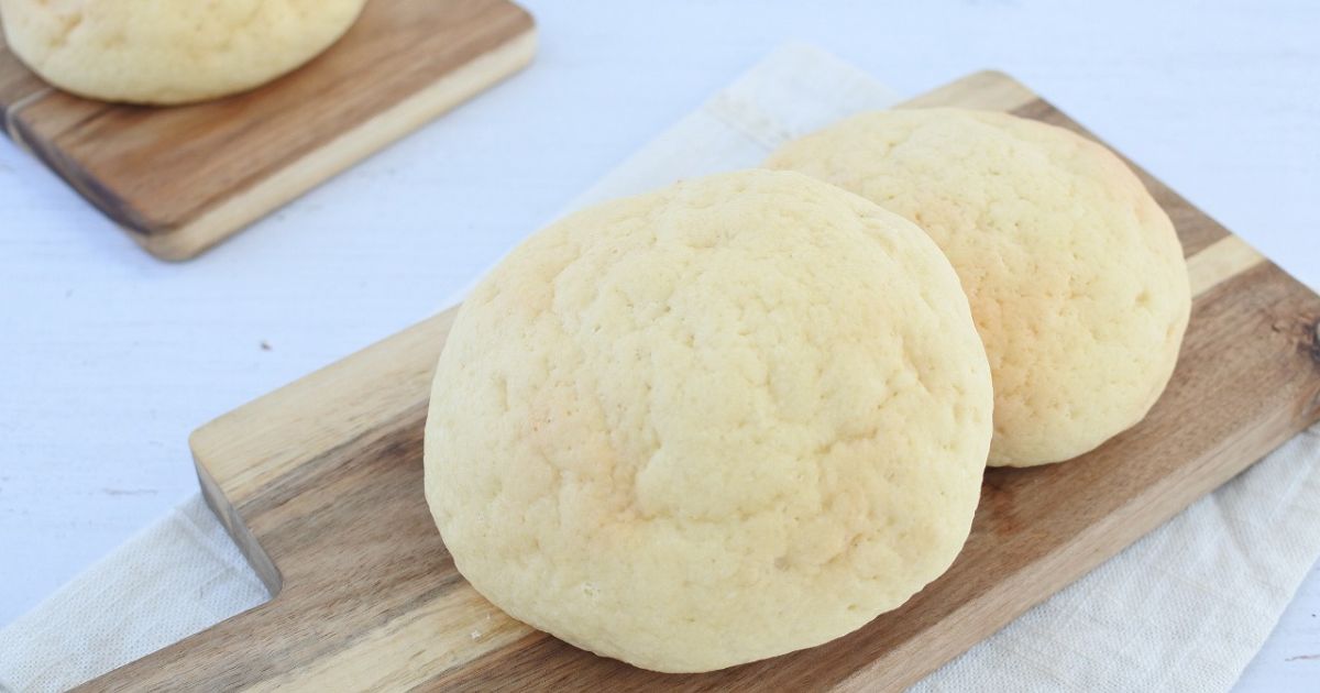 国産小麦のメロンパン