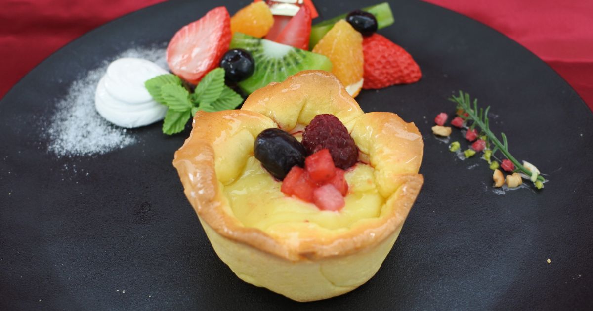 ミックスベリーエッグタルト