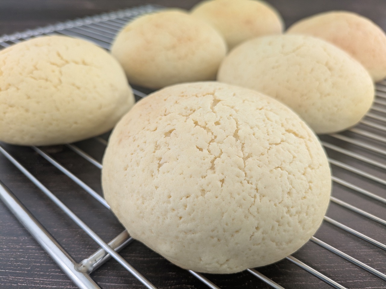 【サンプル】国産小麦のメロンパン