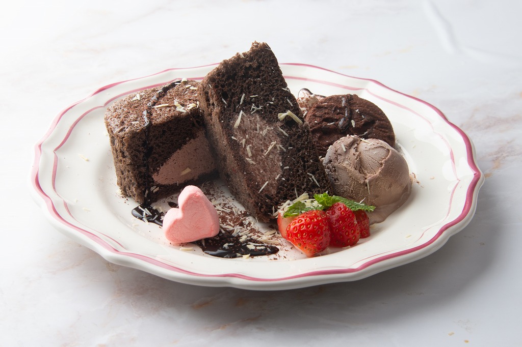 Ｂ国産小麦のショコラシフォンケーキ