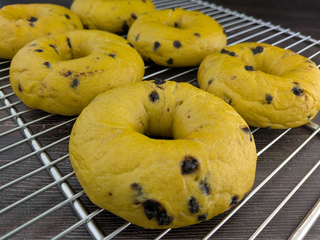 チョコバナナベーグル