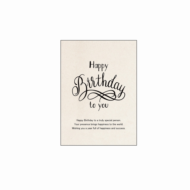 PD-43-89/L版メッセージカード（6枚入）