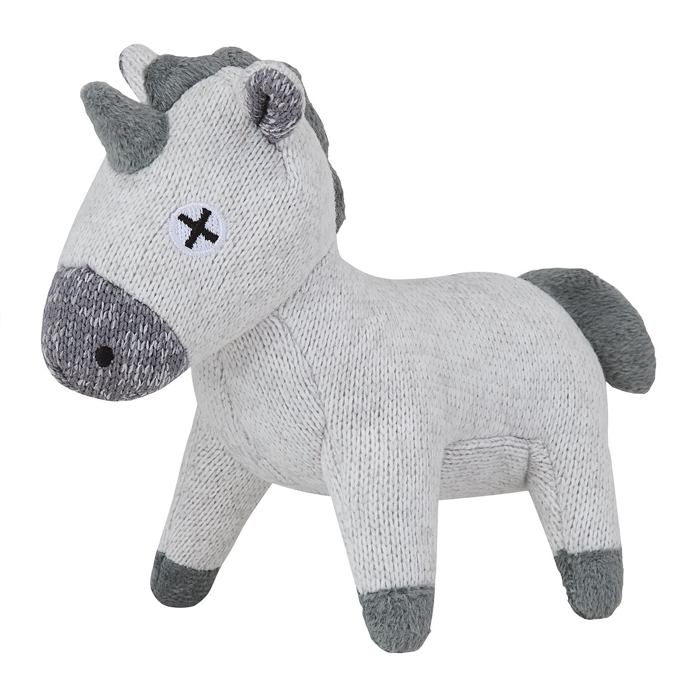 FAD+ 干支プラッシュトイ／ホース ワイド グレー