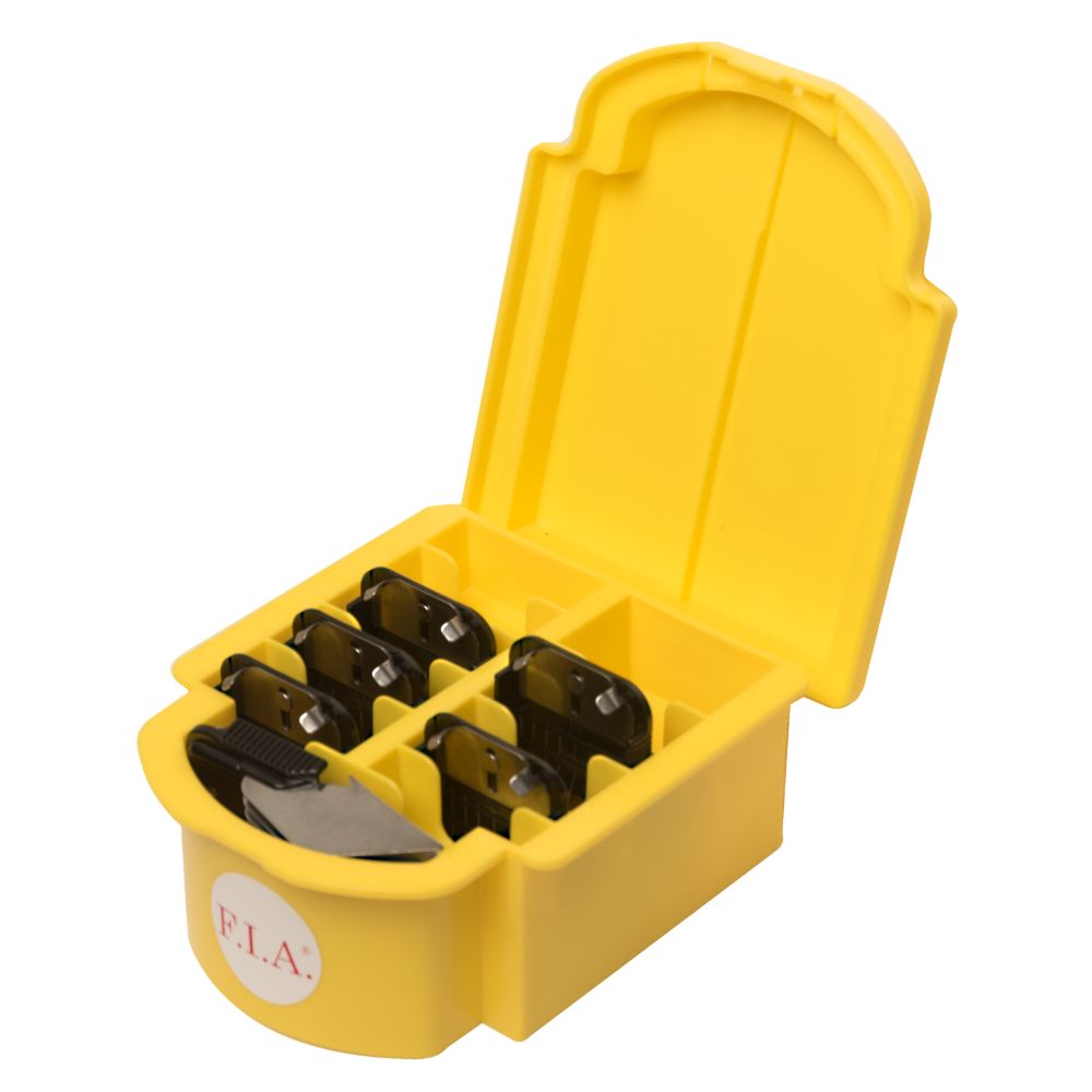 スピード用ステンレス製アタッチメントコームセット