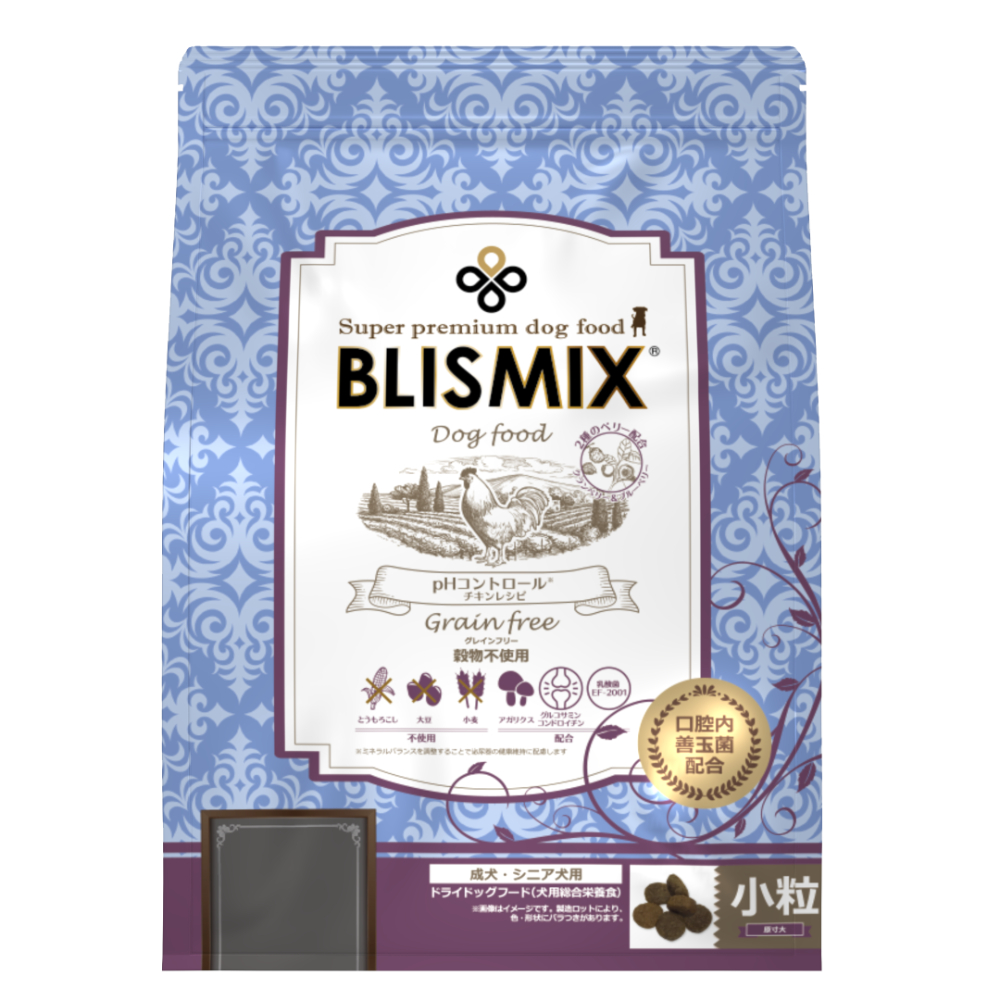 ブリスミックス ドッグ pHコントロール グレインフリー チキン 小粒