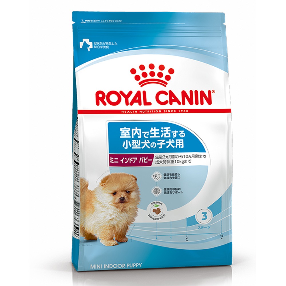 ミニインドアパピー（室内で生活する小型犬専用フード 子犬用）