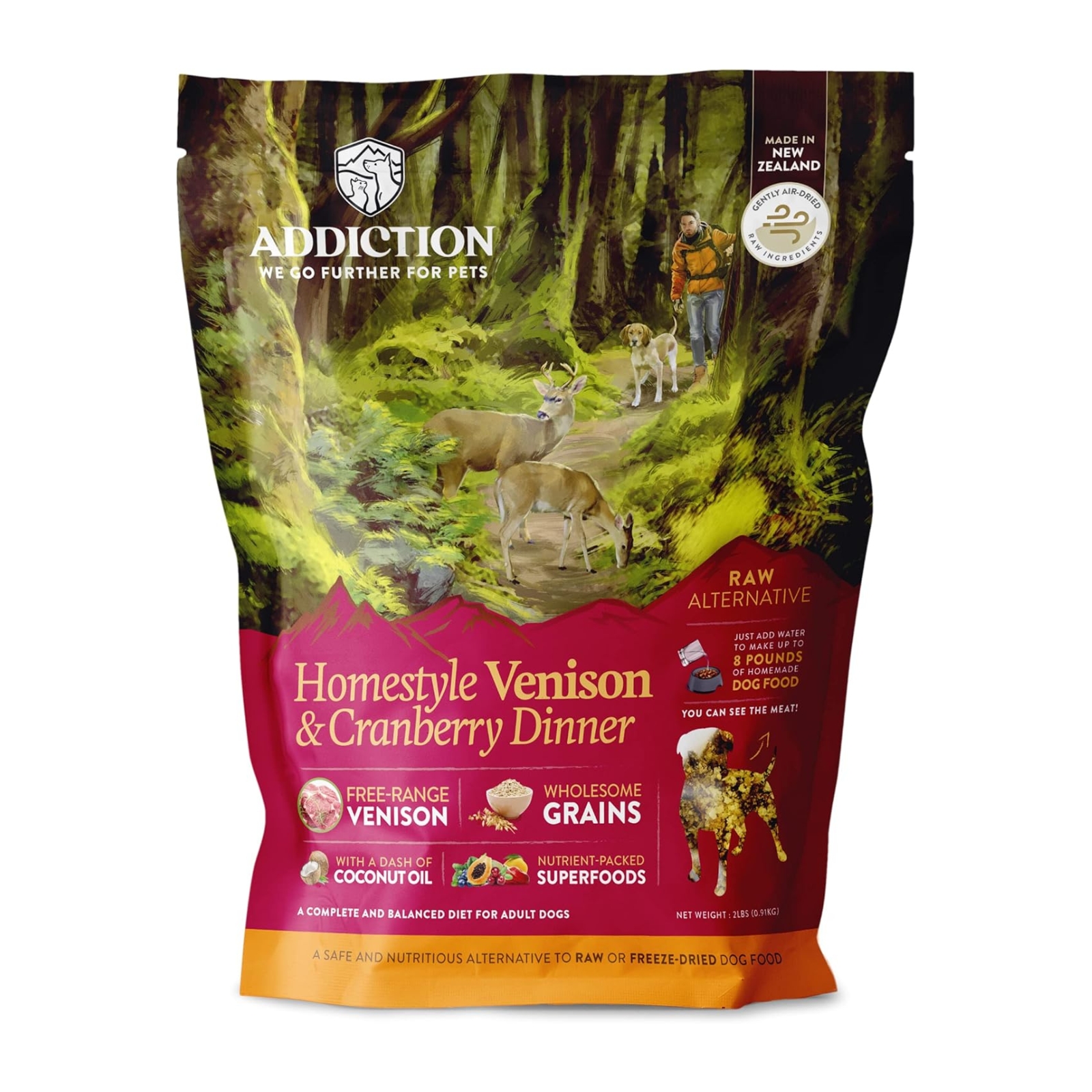 ホームスタイルベニソン＆クランベリーディナー