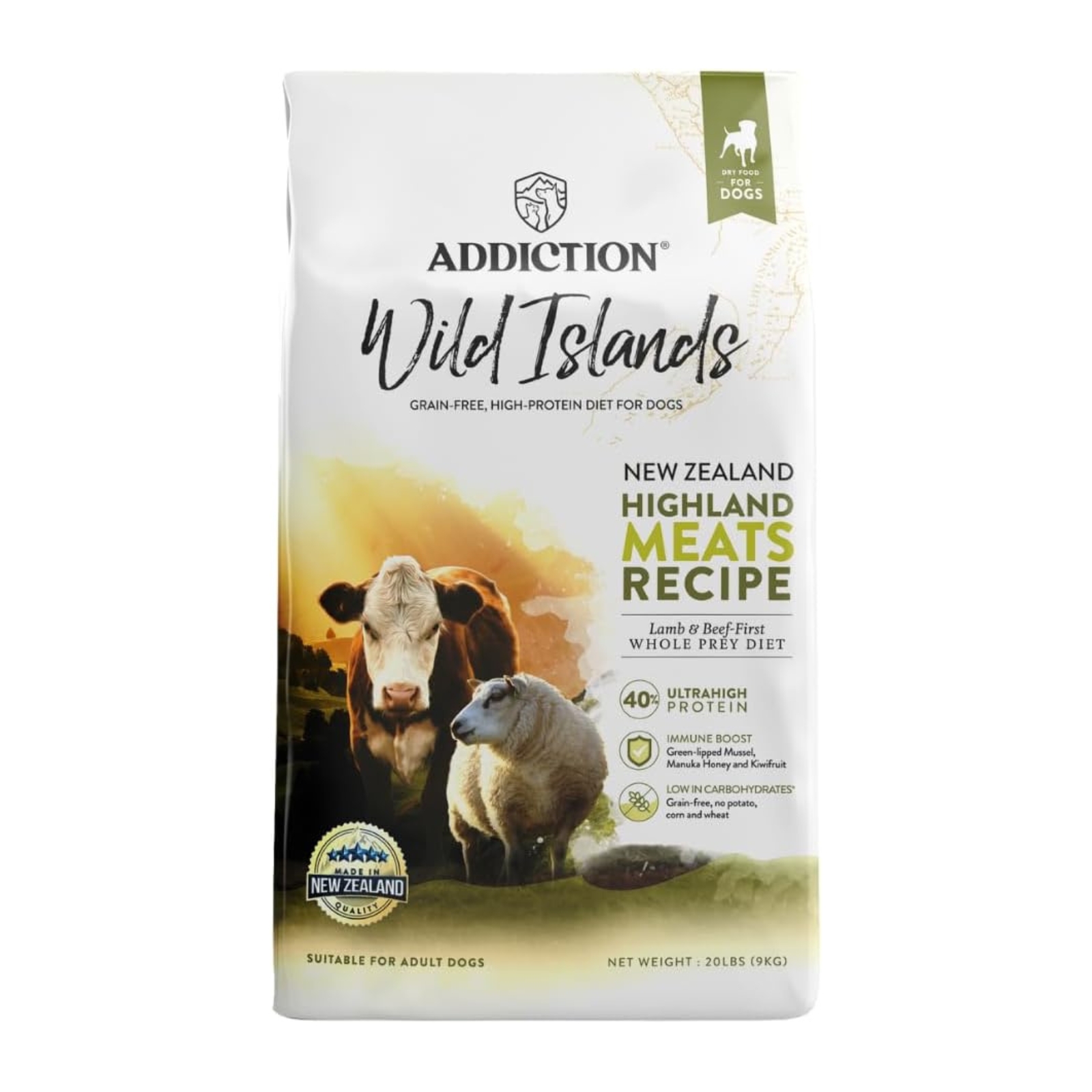 ハイランドミーツレシピ グレインフリードッグフード