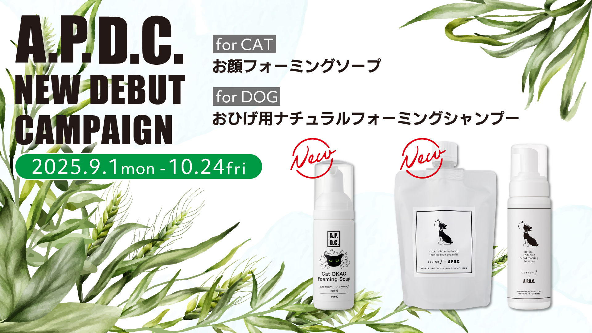 A.P.D.C. NEW DEBUT CAMPAIGN