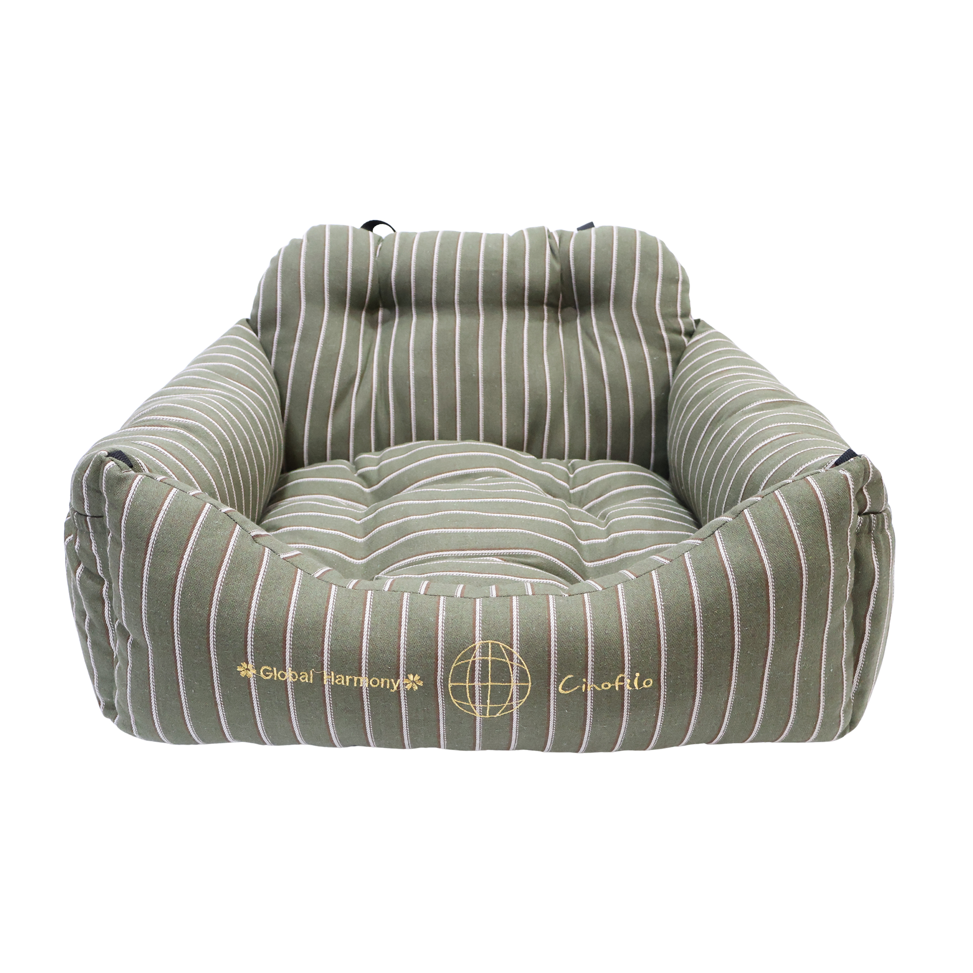 26SS COOLストライプドライビングベッド カーキ