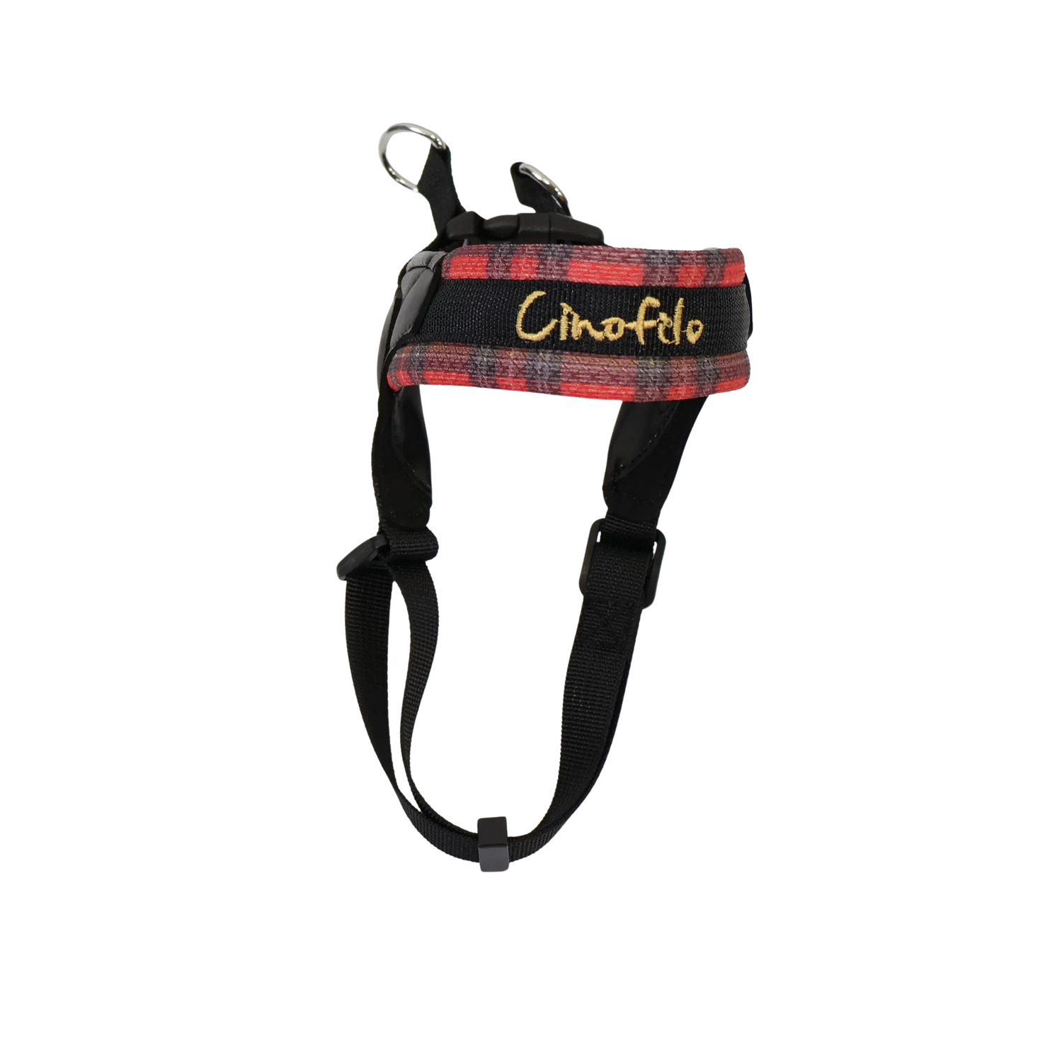 26SS 英国調CINOFILO刺繍ハーネス レッド