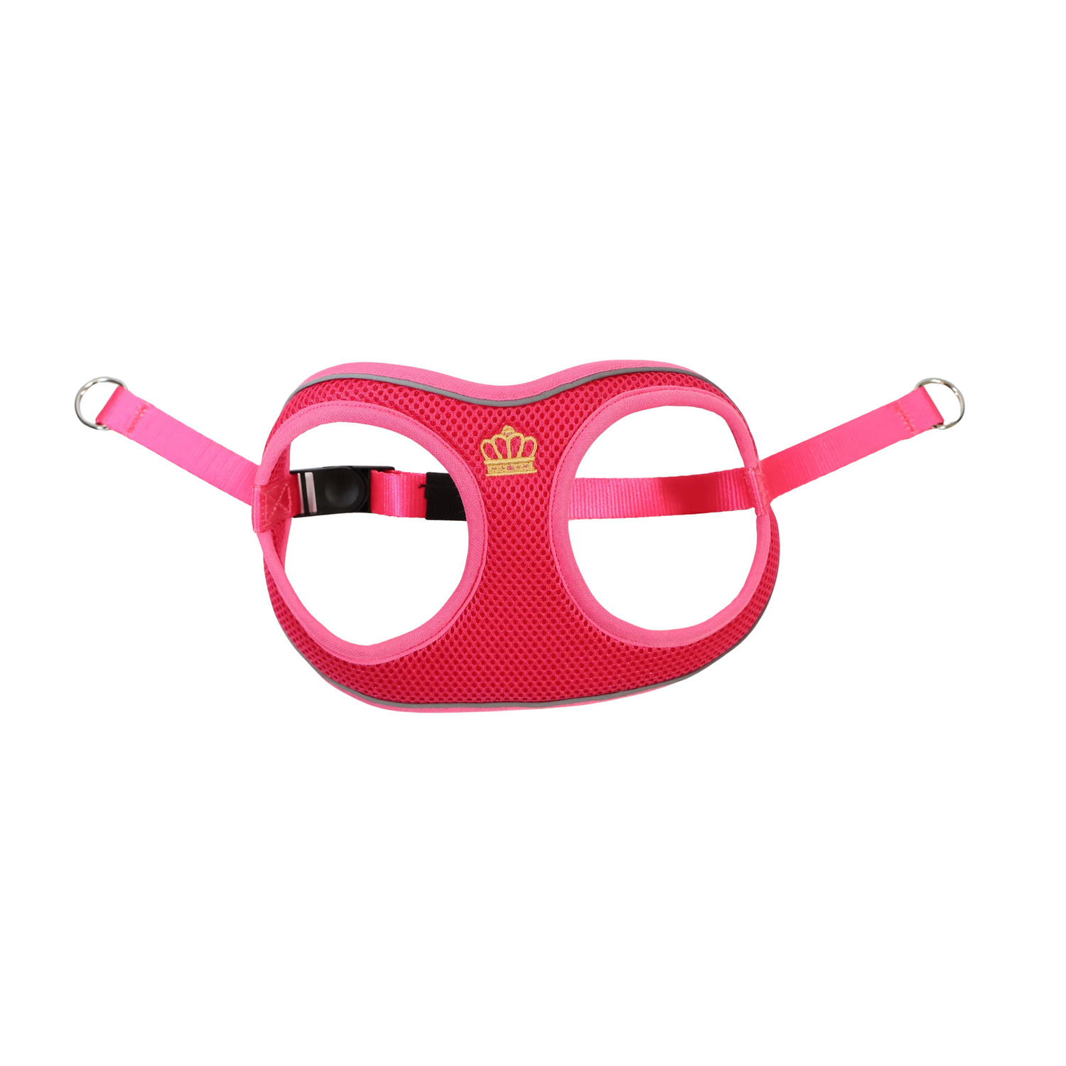 26SS ハーネス王冠ゴールド刺繍無地 ピンク