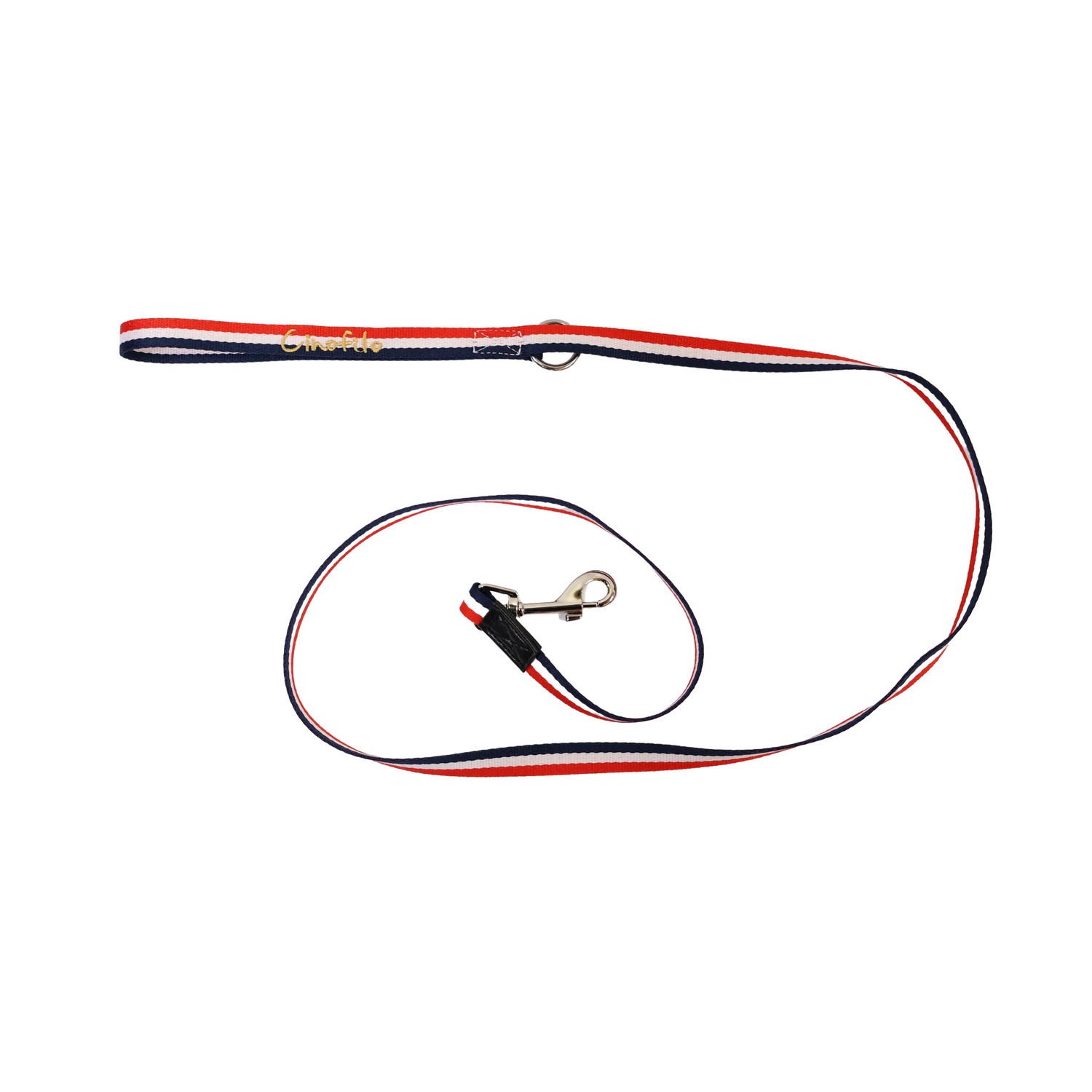 26SS ストライプ柄CINOFIROゴールド刺繍リード フランスストライプ