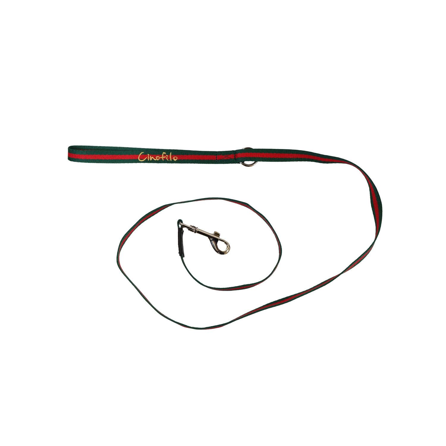 26SS ストライプ柄CINOFIROゴールド刺繍リード グリーンストライプ