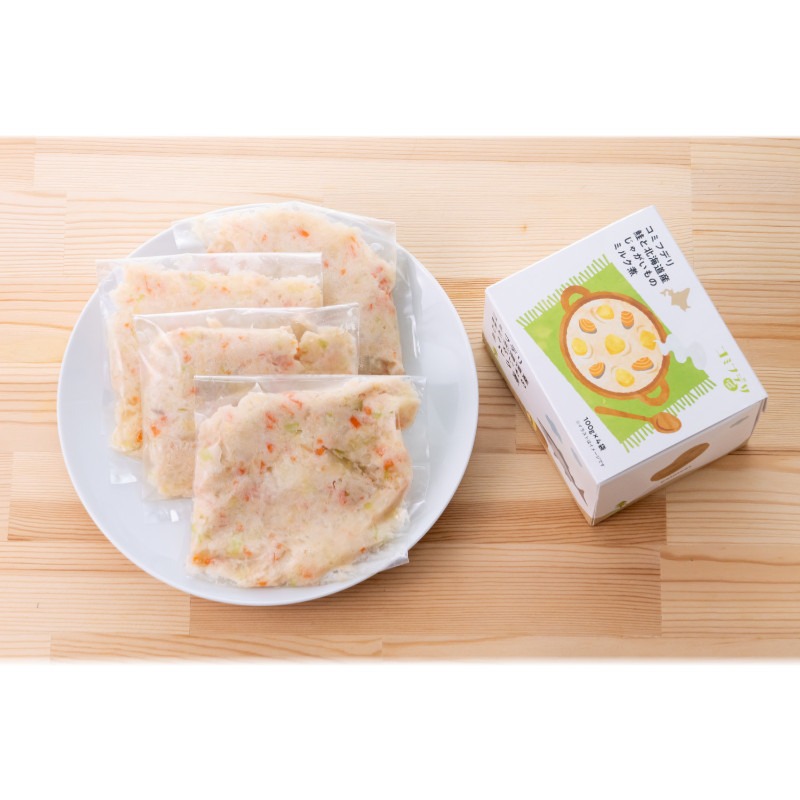 【冷凍・直送】コミフデリ 鮭と北海道産じゃがいものミルク煮