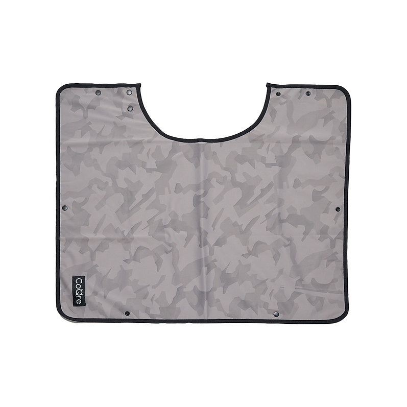 CoQre サプリメント2WAYポンチョ グレー