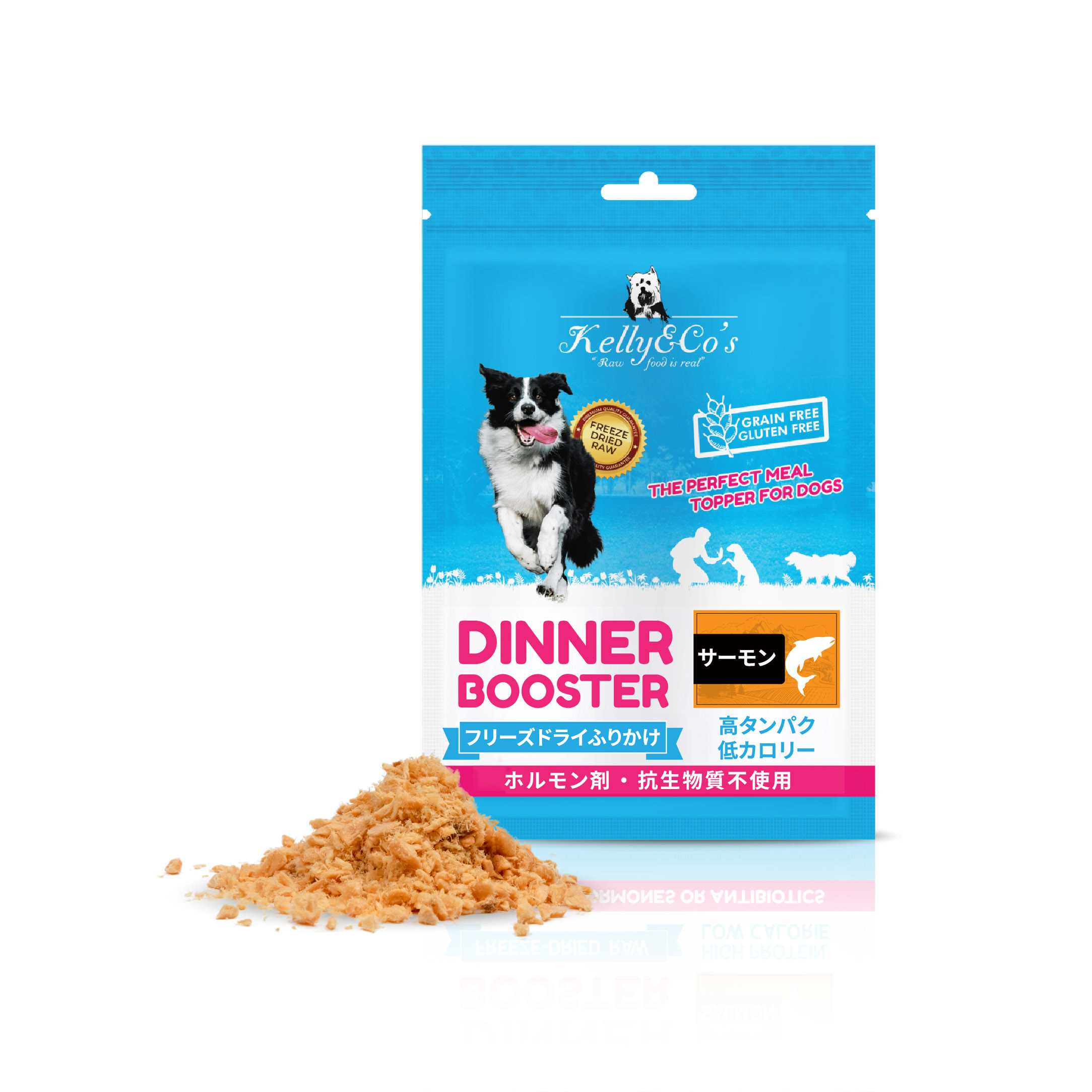 Kelly & Co's 犬用単一原料ふりかけ サーモン