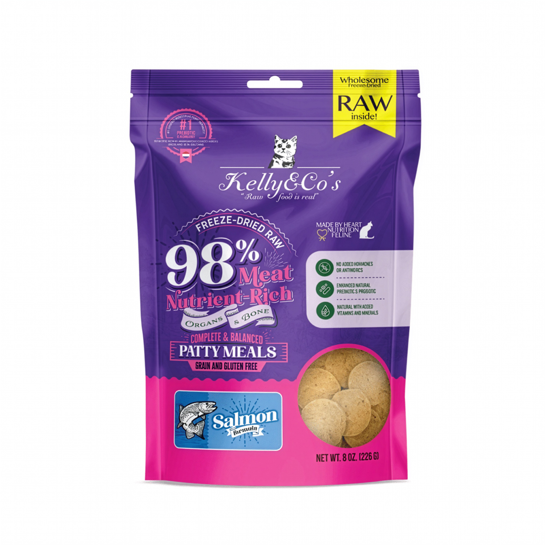 Kelly & Co's 猫用総合栄養食 パティミール サーモンフォーミュラ