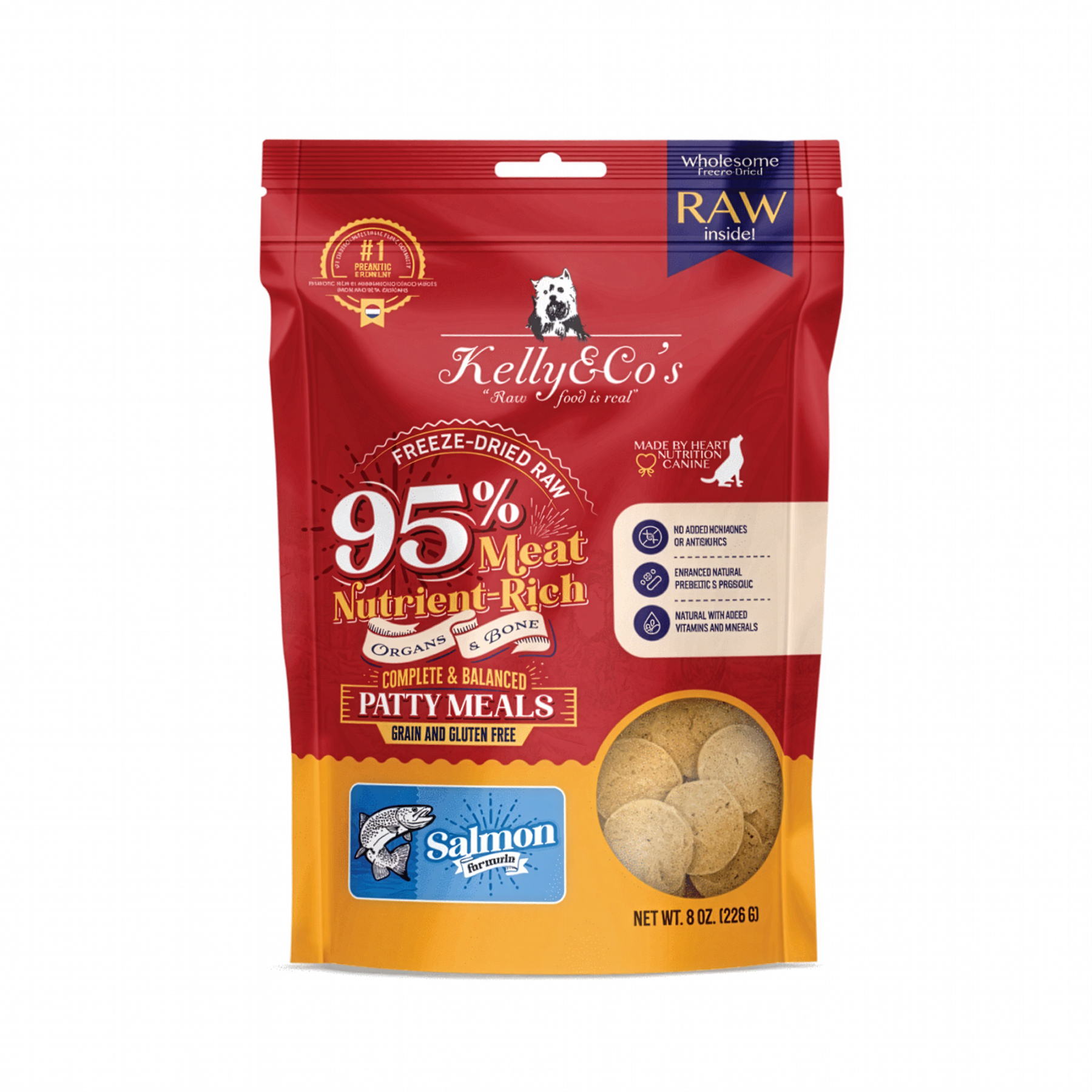 Kelly & Co's 犬用総合栄養食 パティミール サーモンフォーミュラ