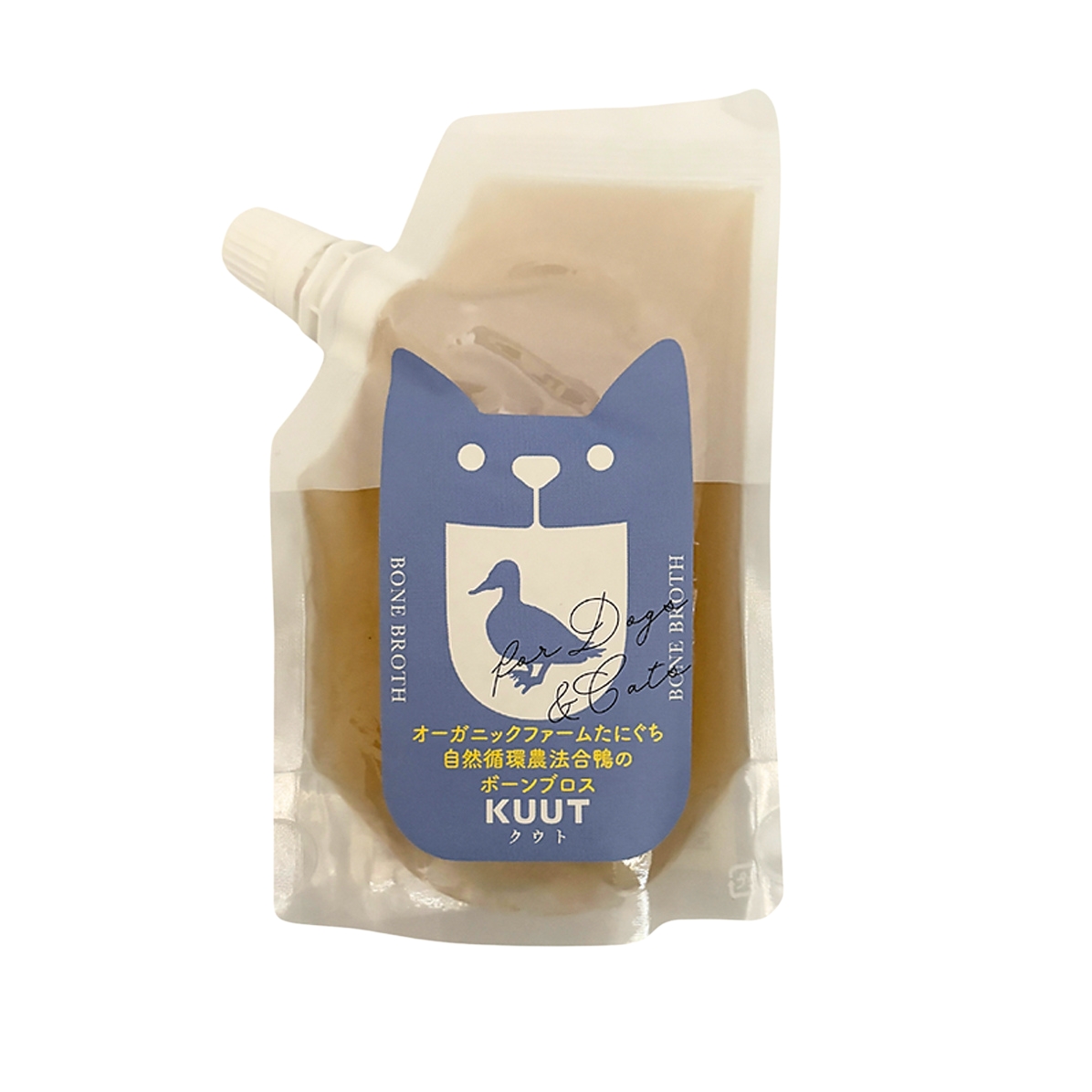 KUUT for Dog and Cat クウト オーガニックファームたにぐち 自然循環農法合鴨ボーンブロス